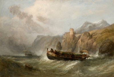 Küstenszene, 1862 von Clarkson Frederick Stanfield